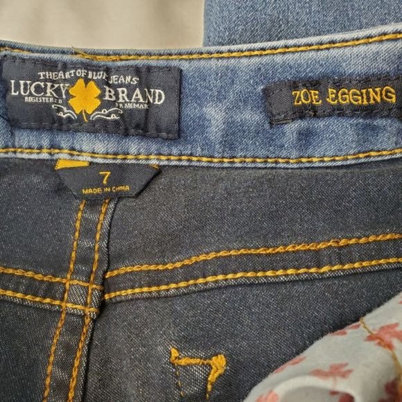 Lucky Brand, Zoe Blue Jegging Girls Size 7 - Picture 5 of 8